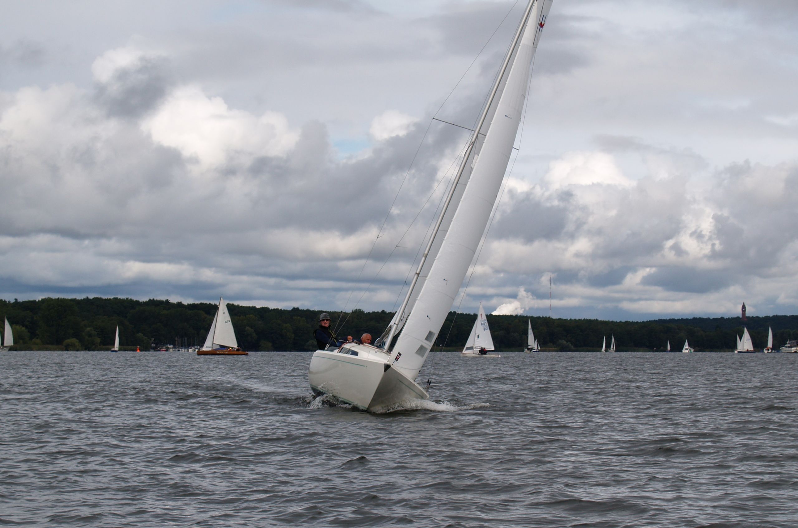 Donnerstags Regatta am Wannsee